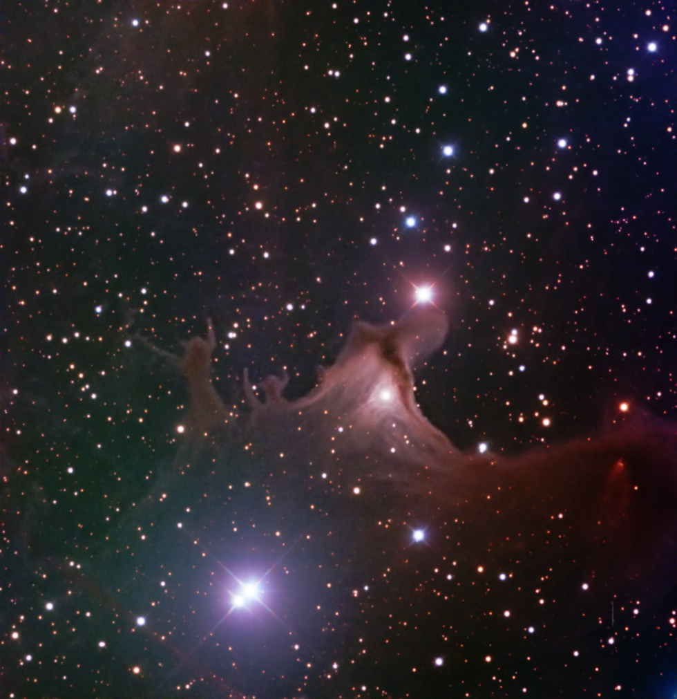 SH2-136 - Ghost Nebula