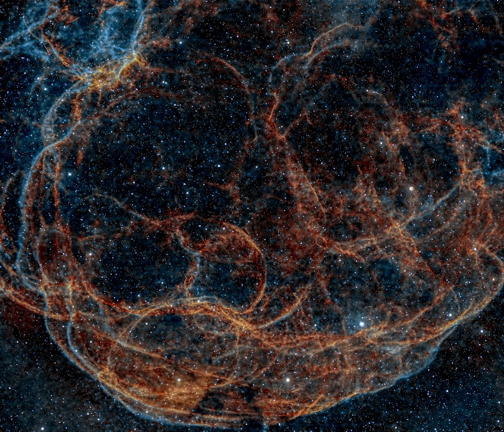 The Spaghetti Nebula SHO