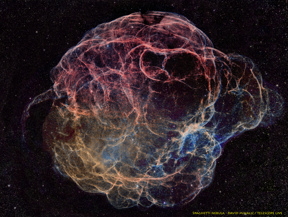 Spaghetti Nebula - Supernova Remnant