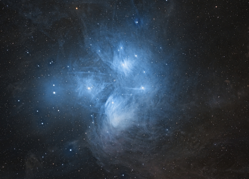  Messier 45 The Pleiades,