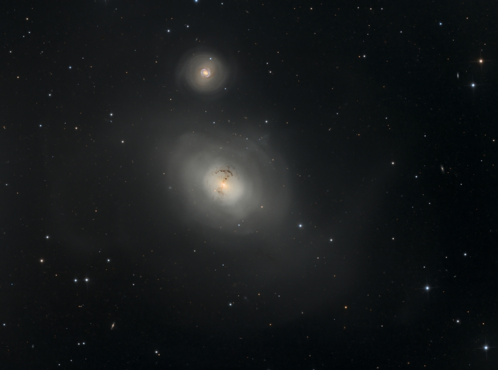 NGC 1316 (Fornax A) and NGC 1317