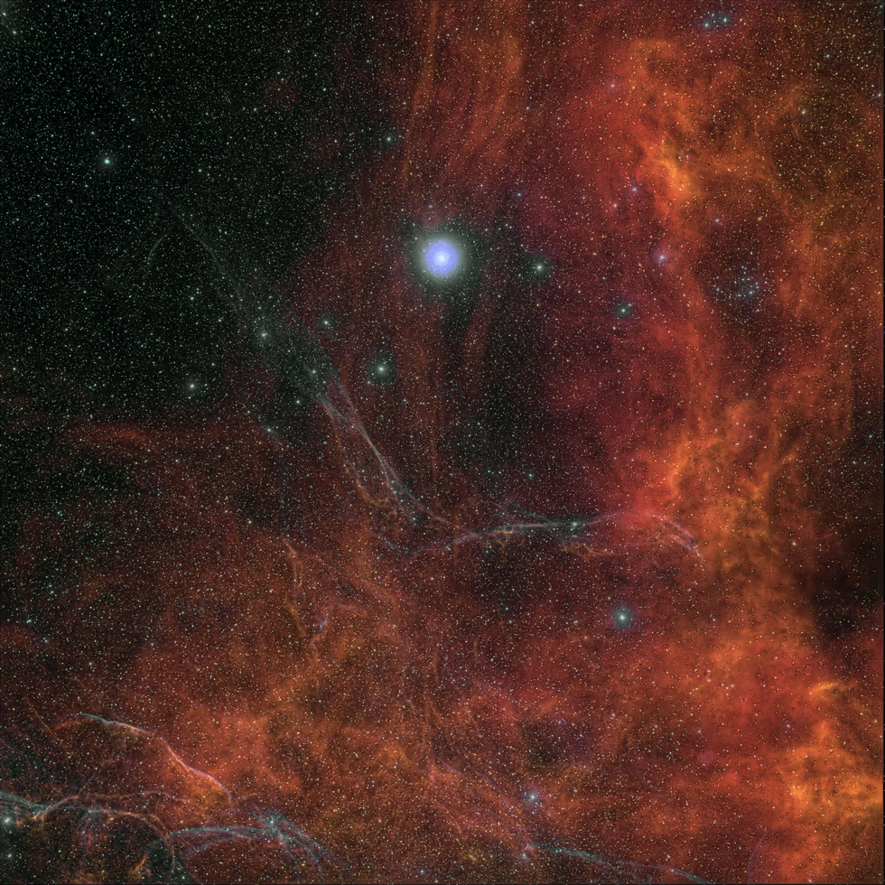 Bonfire Night In Gamma Velorum