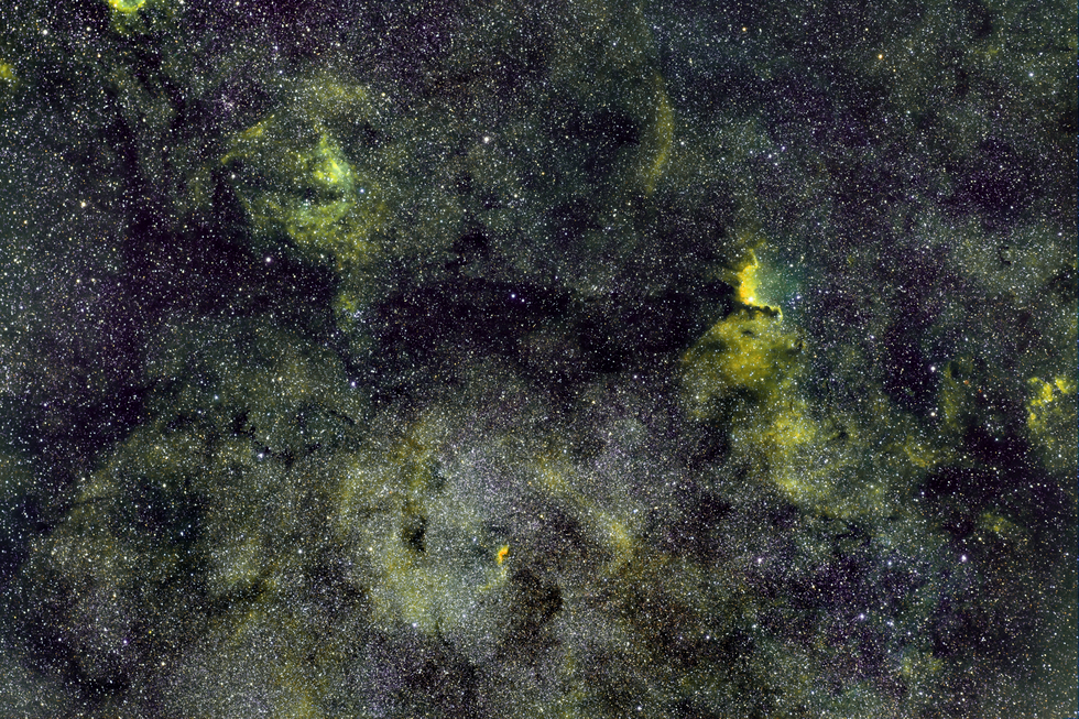 Coal Sack Nebula in Widefield SHO