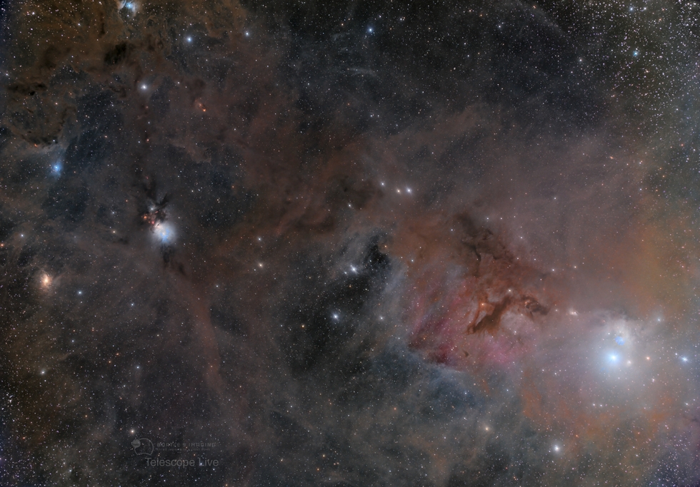 Dust in Perseus