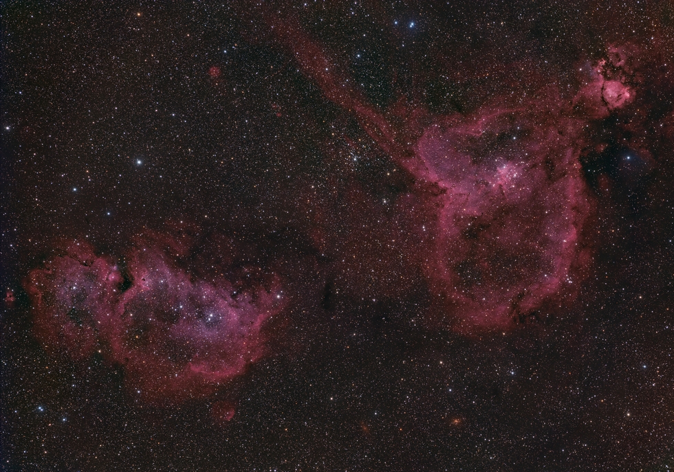 Heart & Soul Nebulae