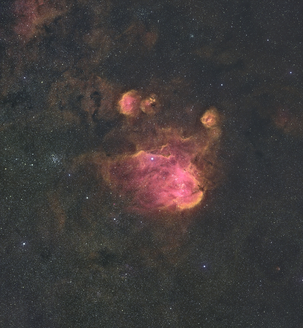 Running Chicken Nebula (IC 2944)