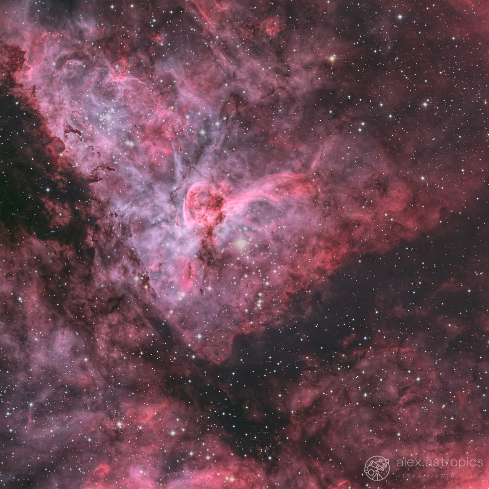 Core of the Carina Nebula