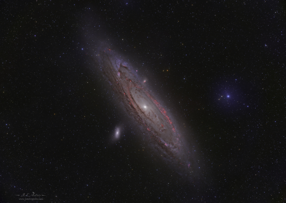 M31 LRGB Ha