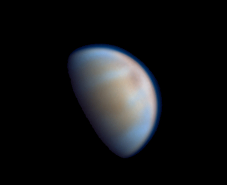 Venus in UV and IR | Telescope Live