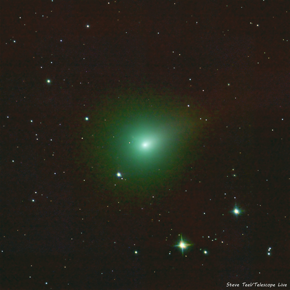 Comet 62P Tsuchinshan on 21 Jan 2024