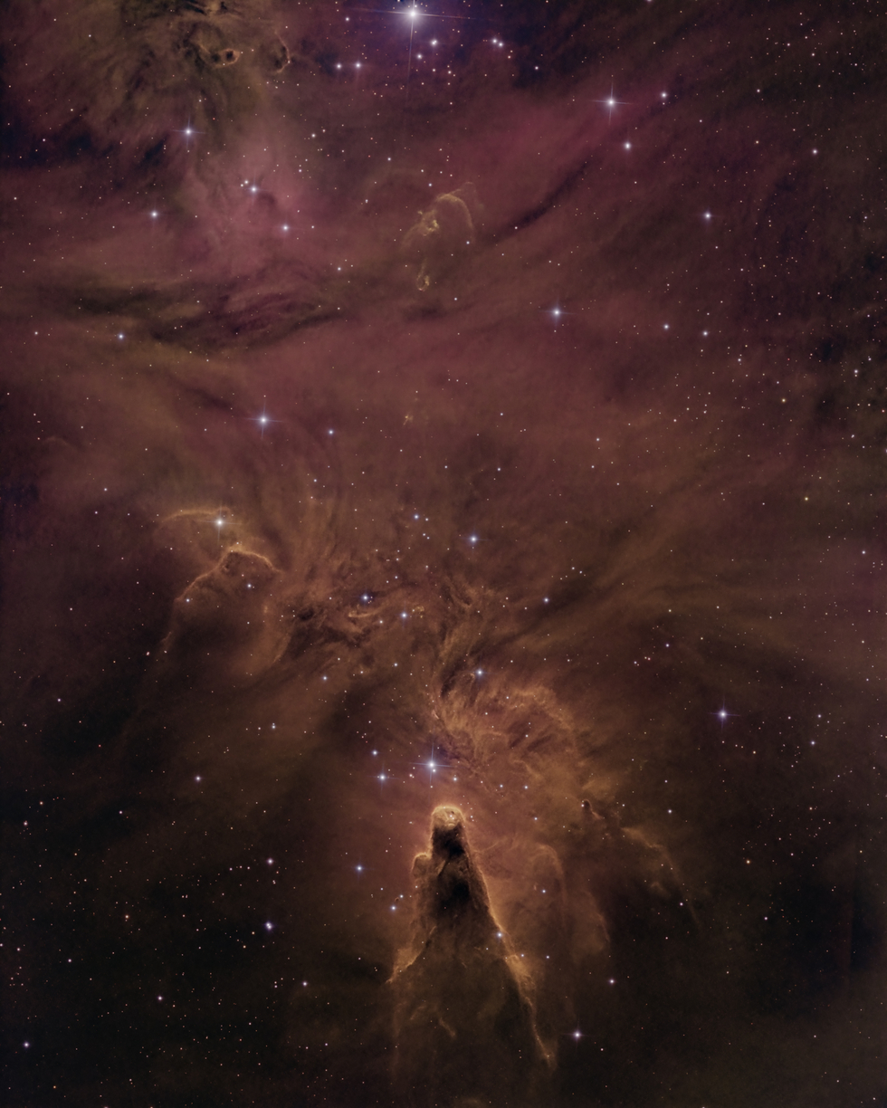 Cone Nebula - 2-Panel-Mosaic