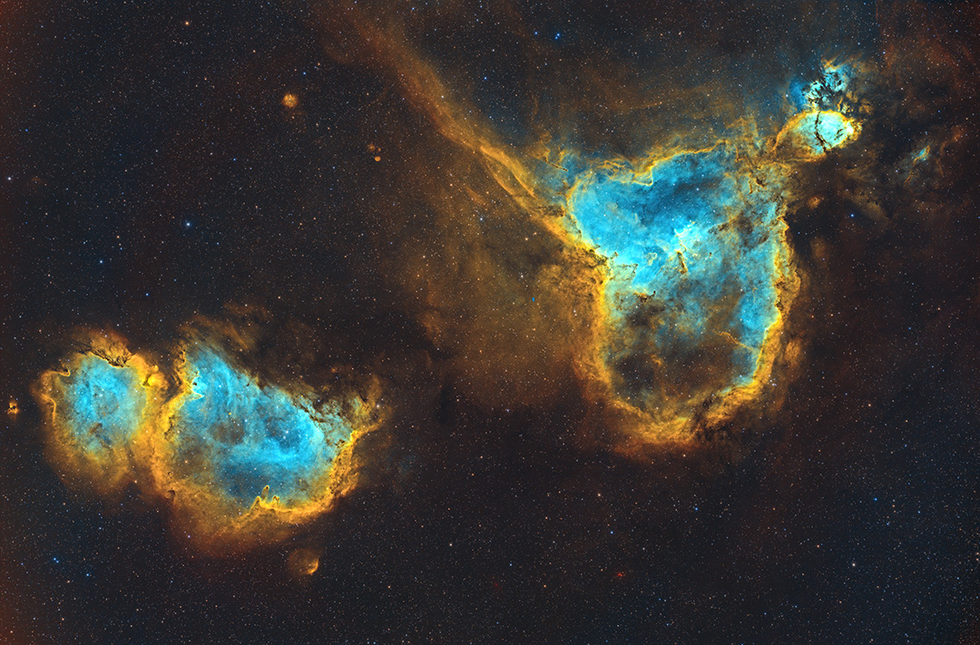 Heart and Soul Nebula (Foraxx Blend)