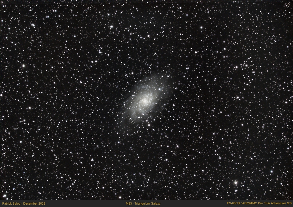 M33 – Triangulum Galaxy