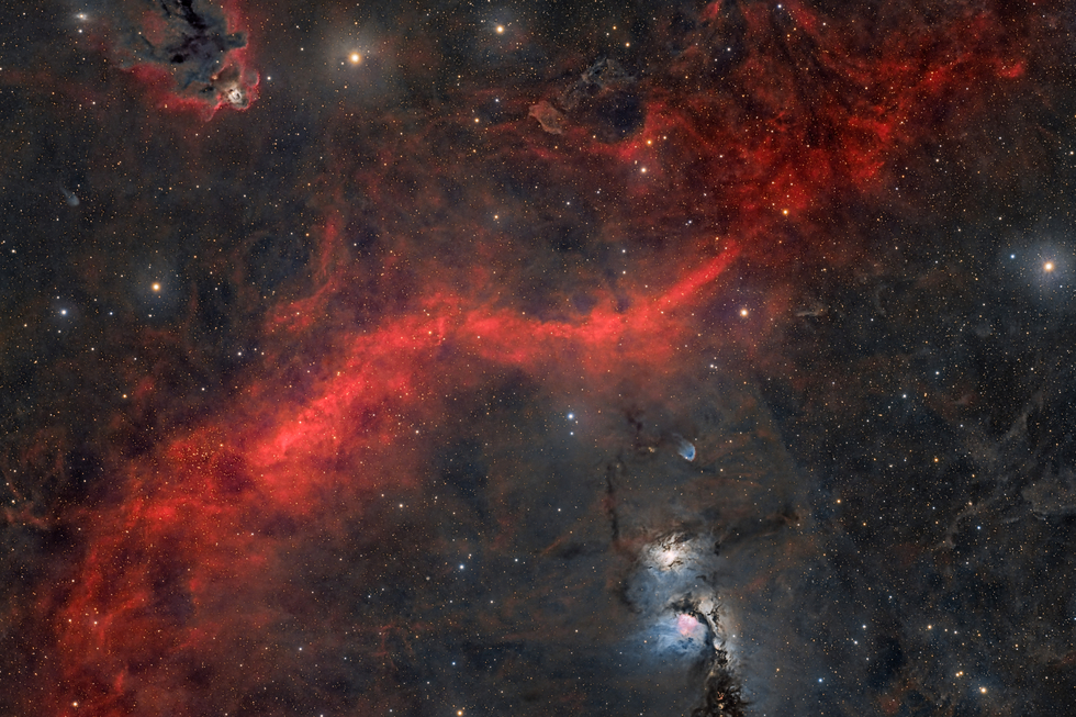 M78 to Boogeyman Nebula