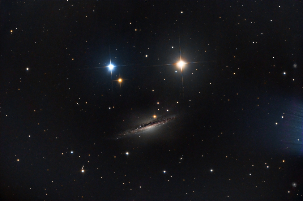 NGC1055 "Here's looking at you"