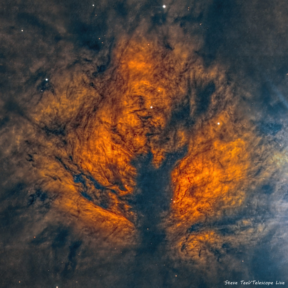 The Flame Nebula SHO