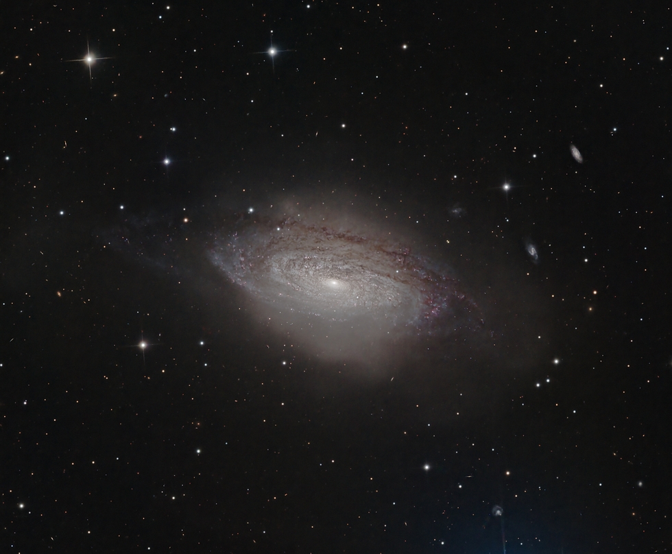 NGC 3521 (Bubble Galaxy) | Telescope Live