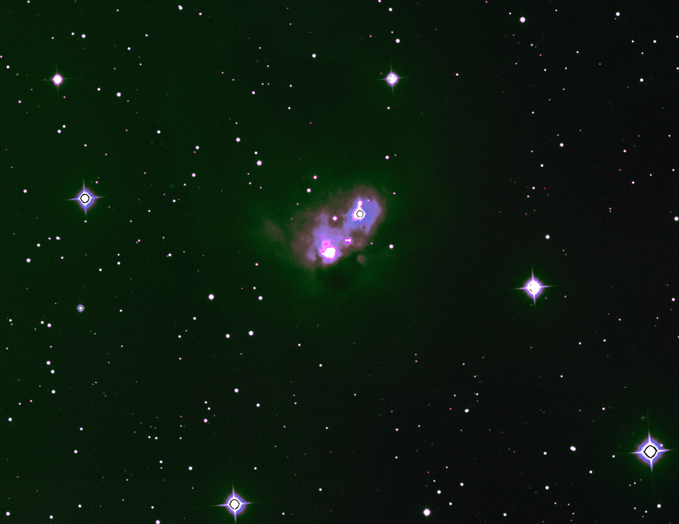 NGC1788 reflection nebula in Orion