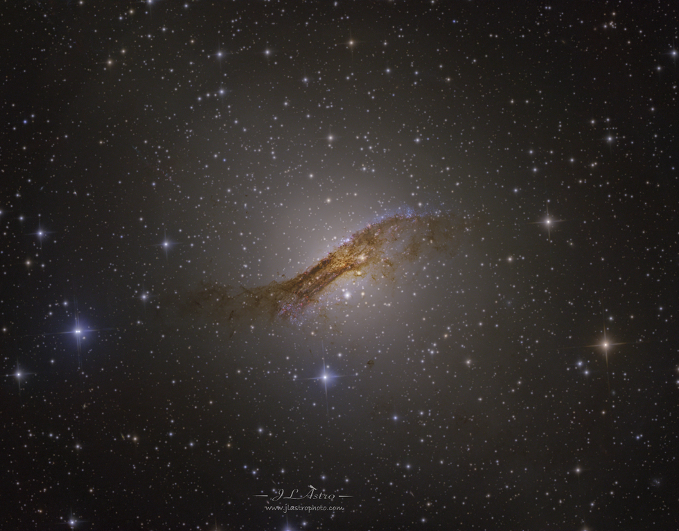 Centaurus A LRGB Ha 