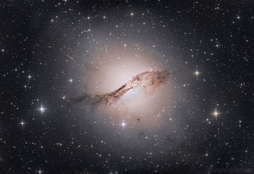 Centaurus A in HaLRGB