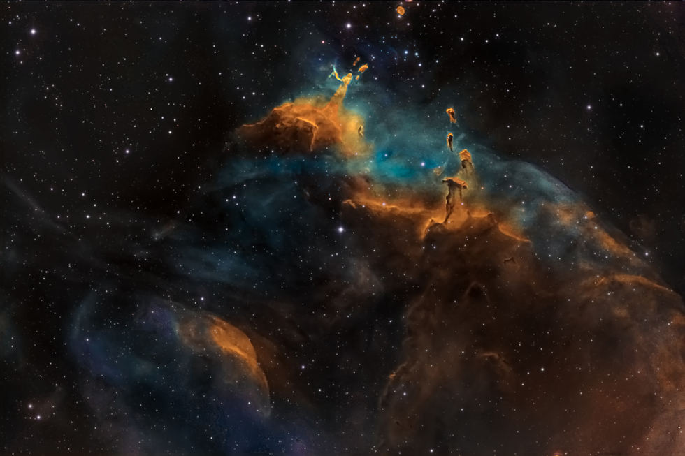 Gum37 aka Southern Tadpole Nebula...