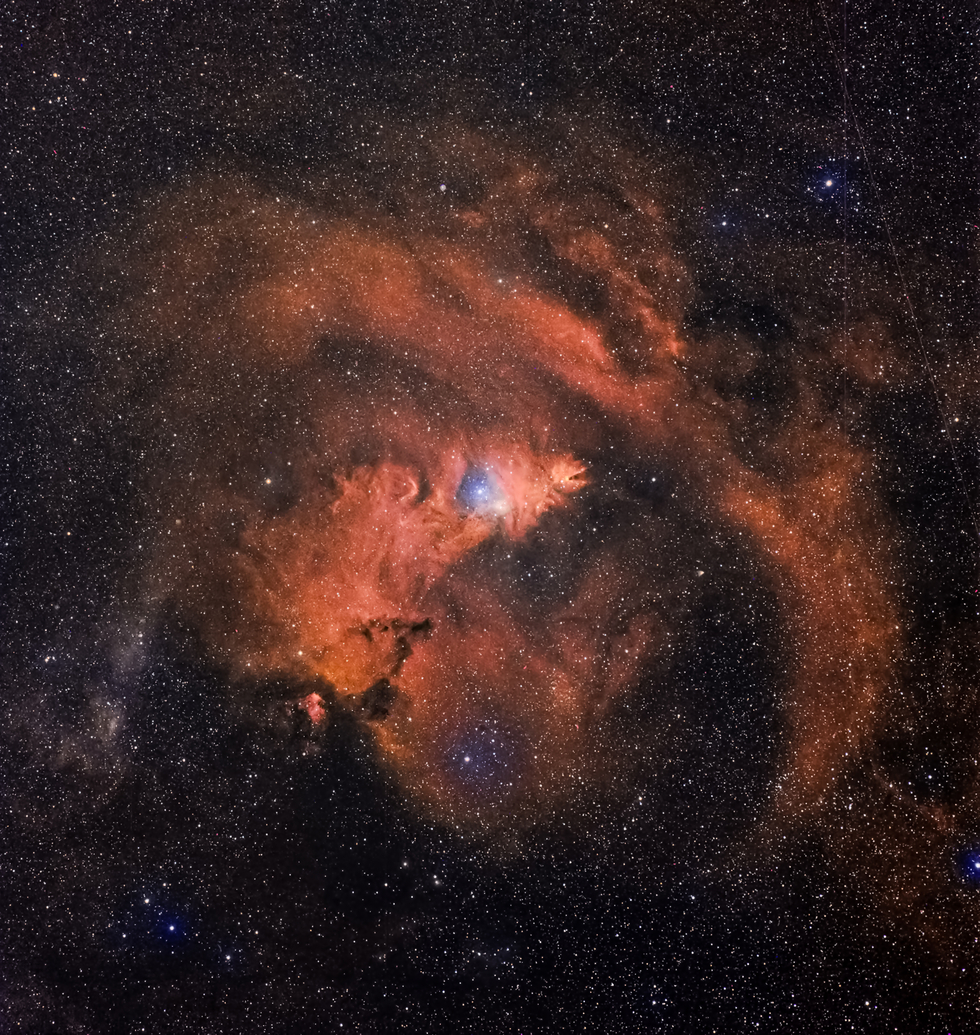 Cone nebula widefield aka xmas tree nebula...