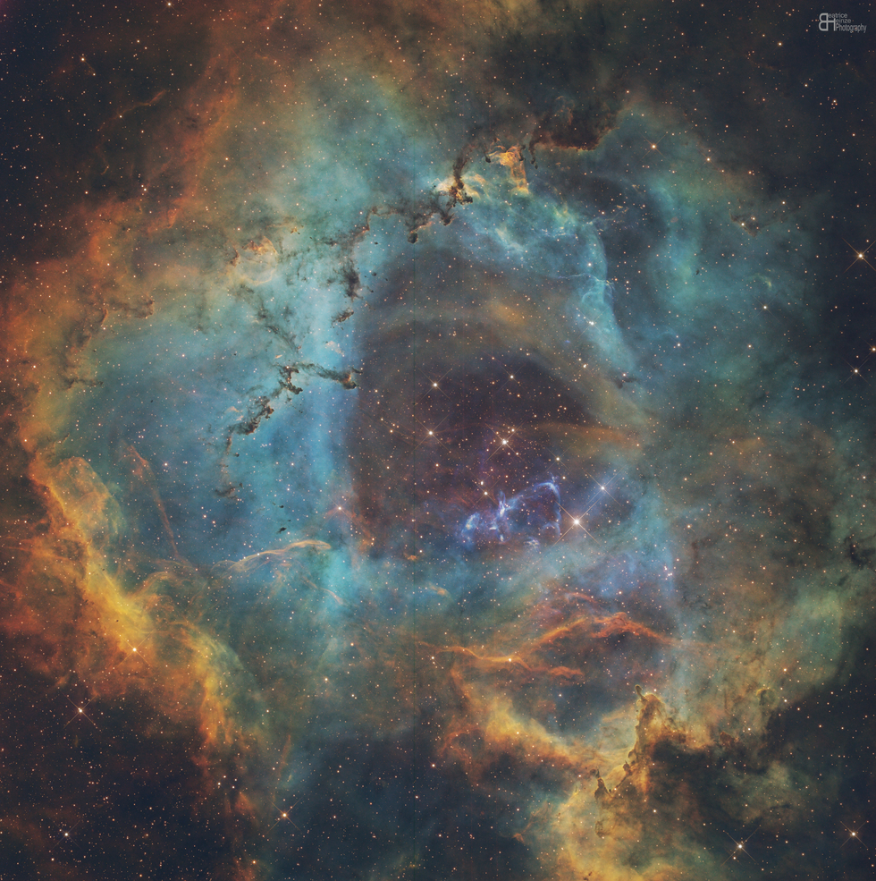 Rosette Nebula (SHO)