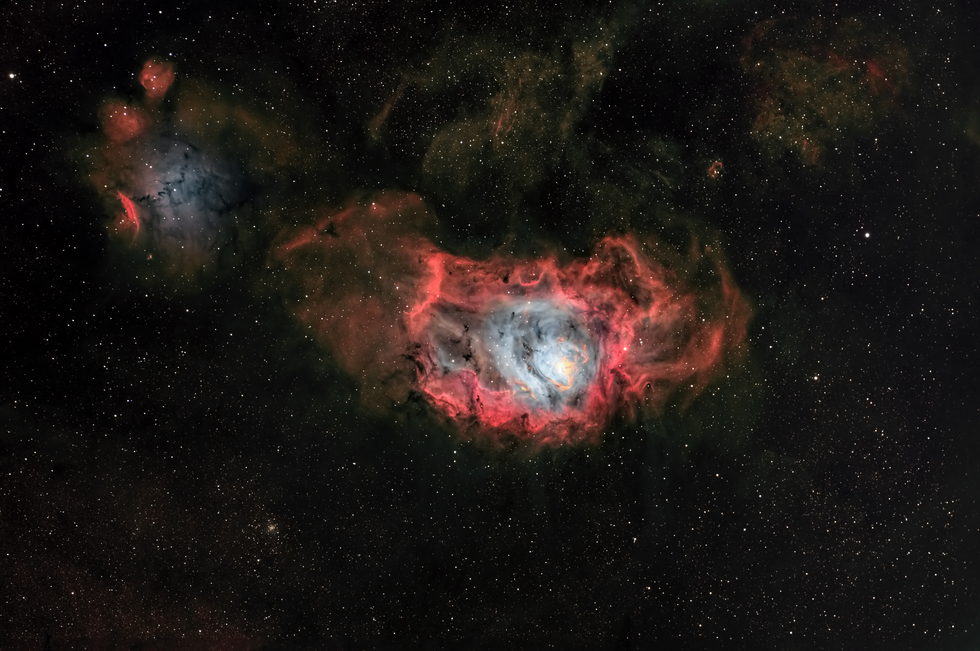 M8 Lagoon Nebula widefield...