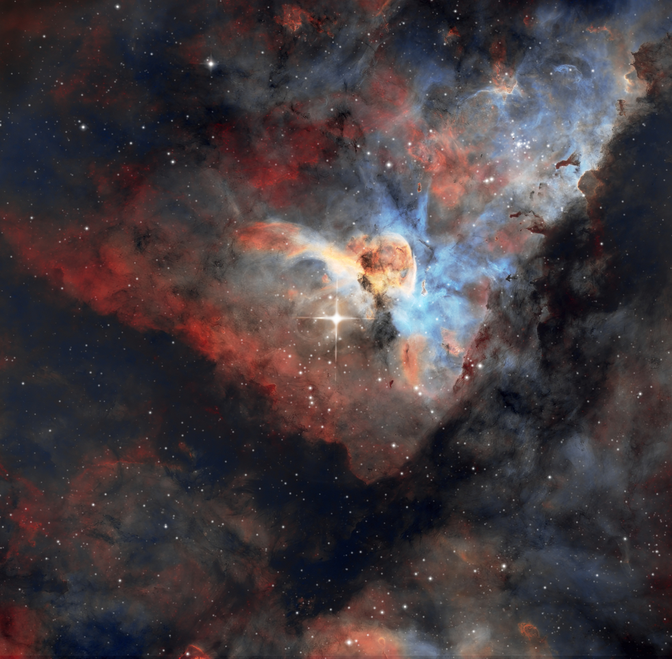 The core of Carina Nebula