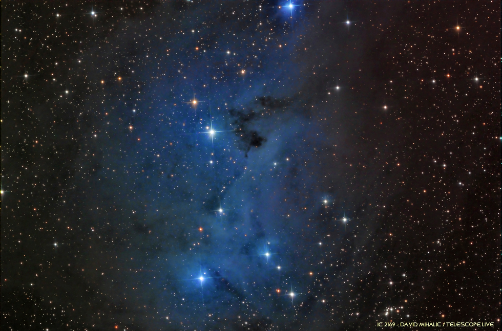 IC 2169 -reflection nebula in Monoceros