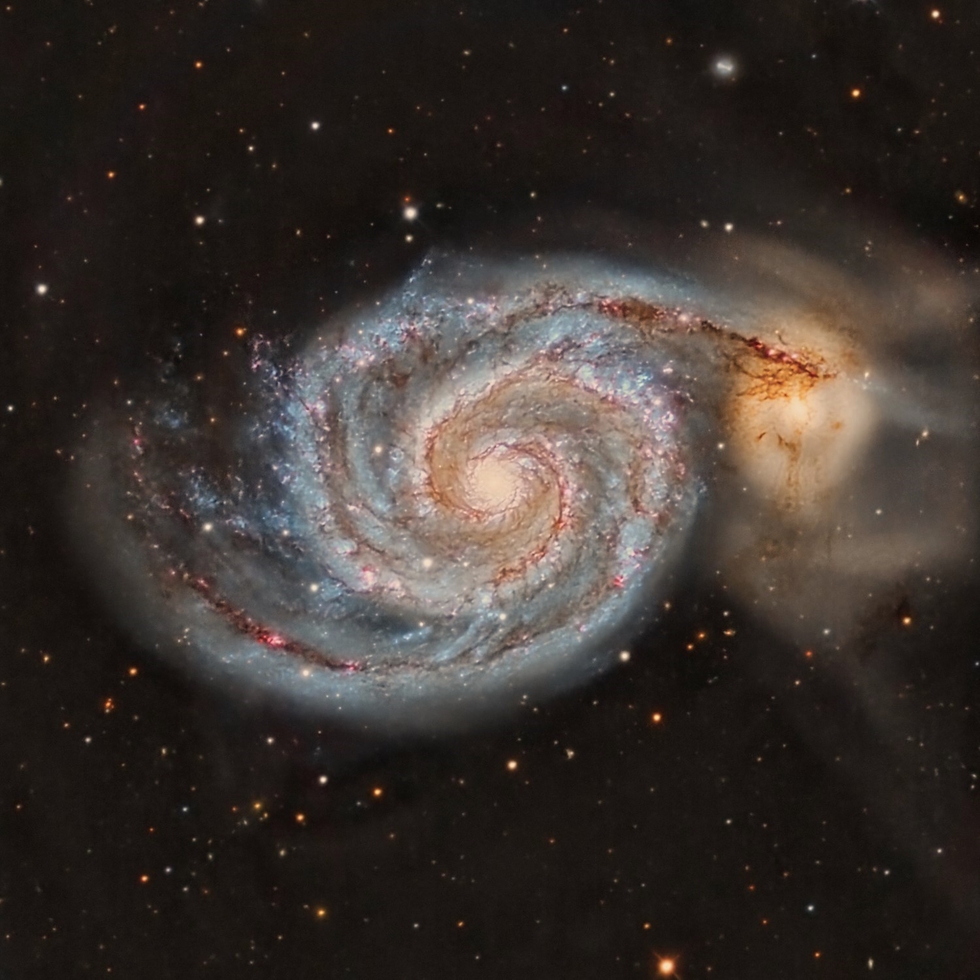 M51 from CHI1-CMOS