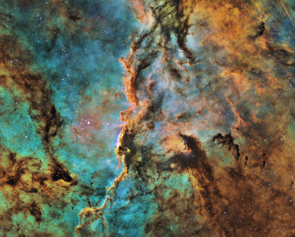 NGC6188  Dragons Eye to Eye