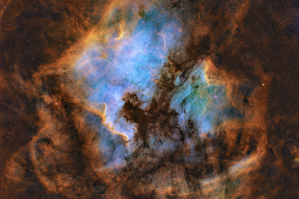 NGC7000 in Vibrant SHO