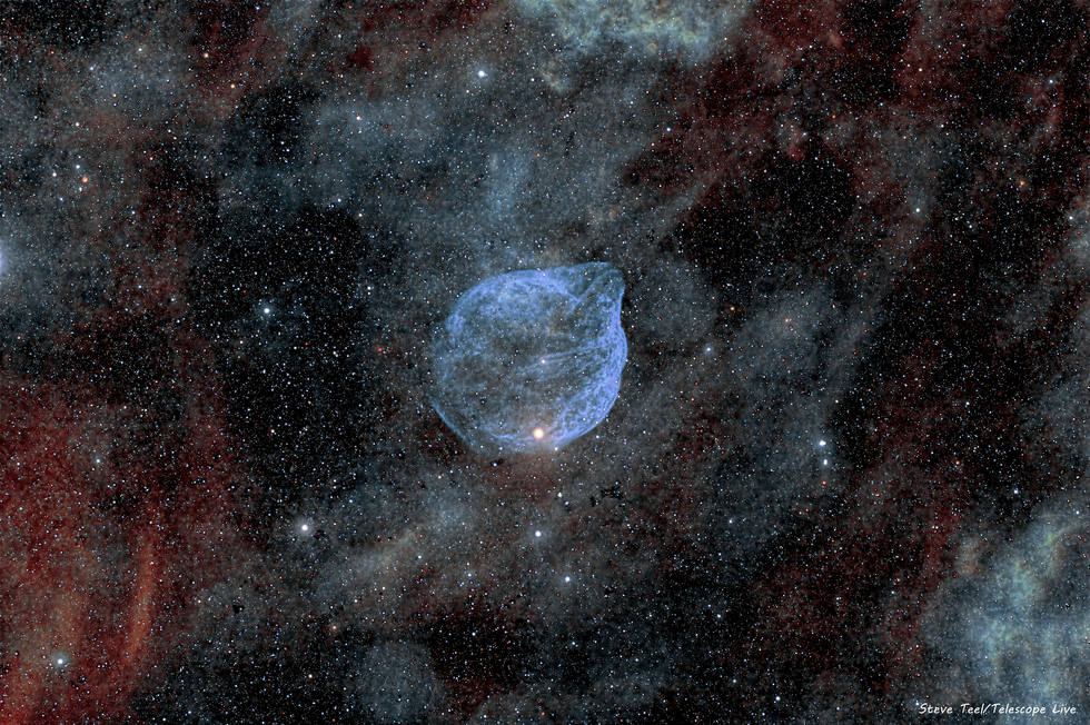 The Dolphin Nebula
