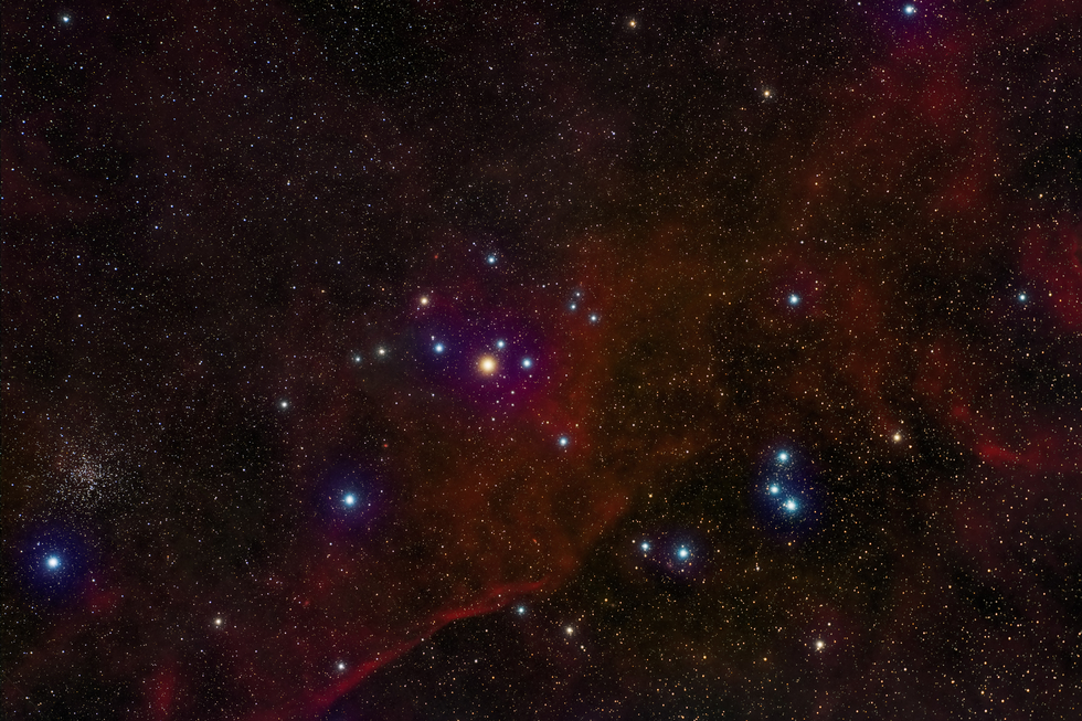 NGC 2451 in HaLRGB...