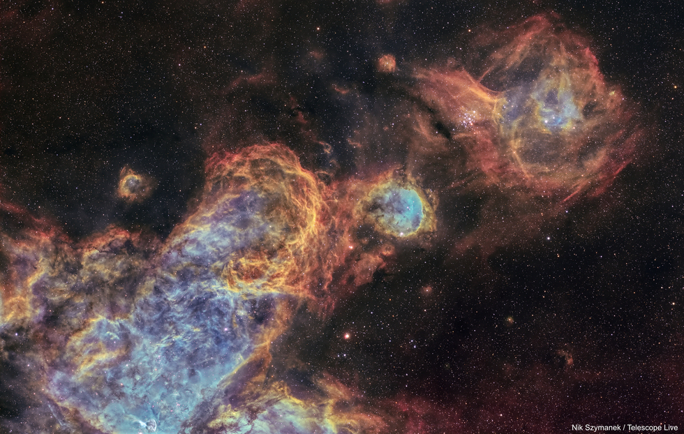 NGC 3324/3293