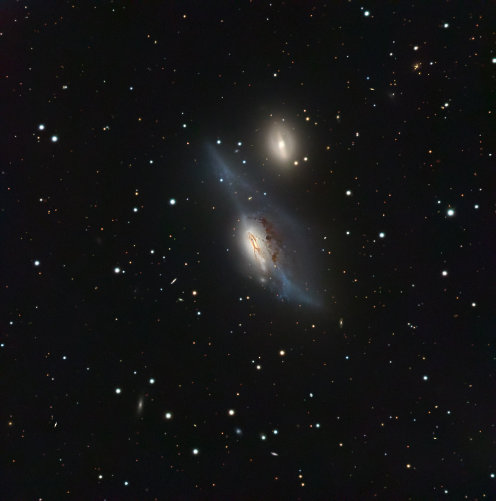 NGC4435 and 4438, The Eyes
