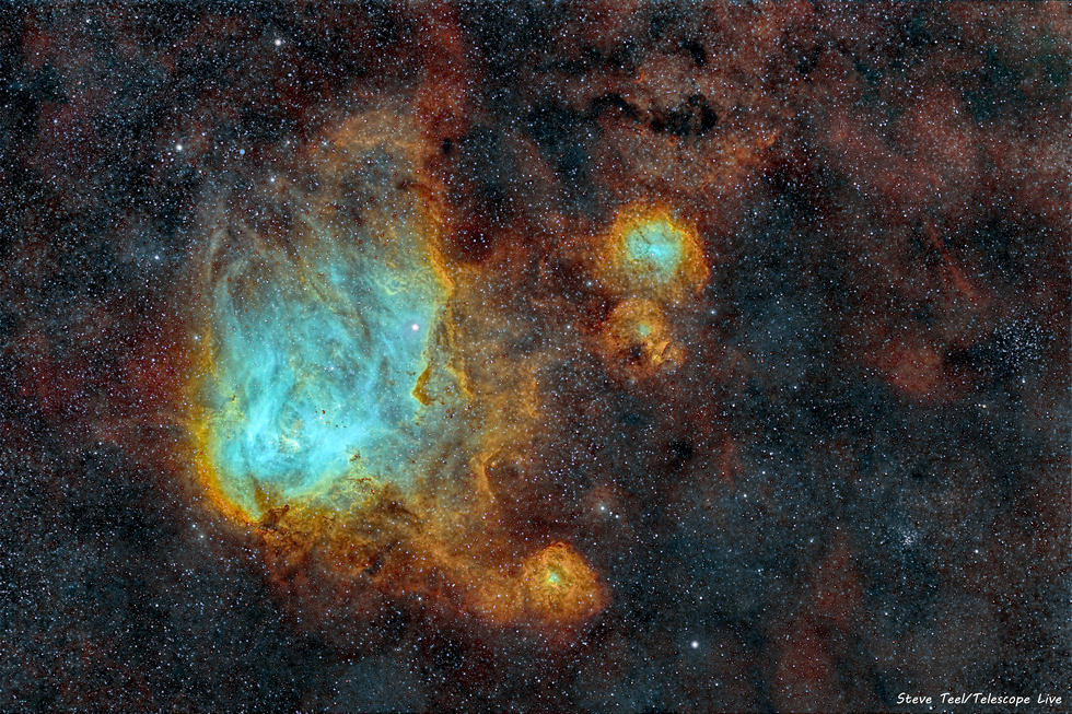 The Running Chicken (lamda Centauri) Nebula