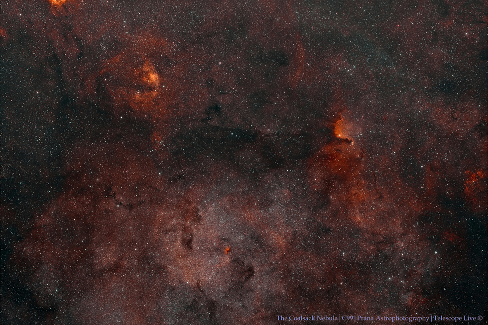 Coalsack nebula (HOO Tri-color blend)