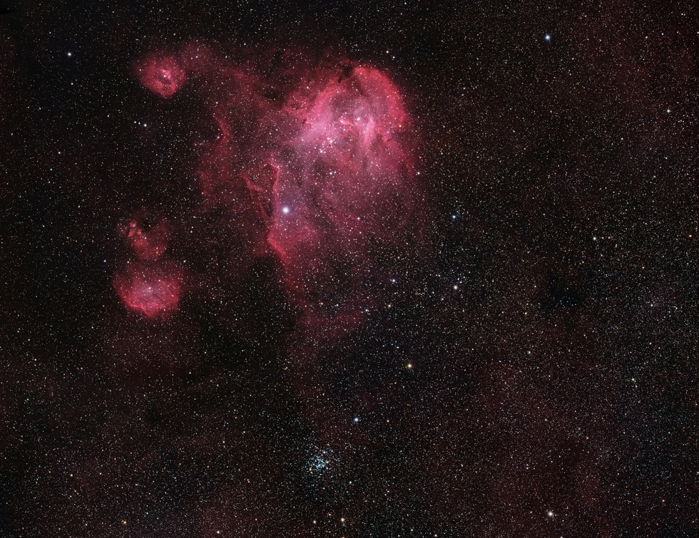 IC2944, Running Chicken Nebula