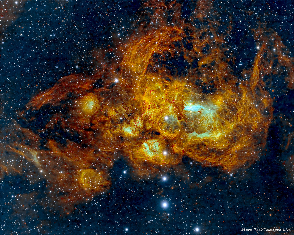 The War and Peace Nebula