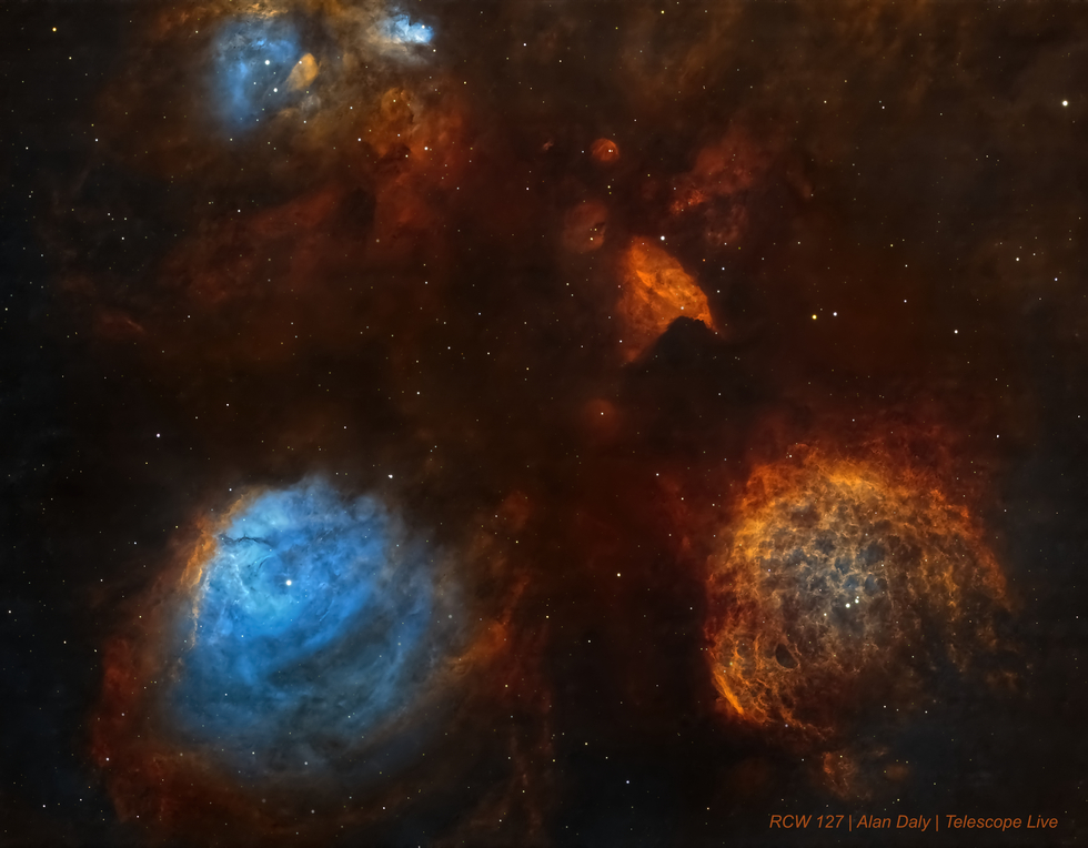 RCW 127 The Cat's Paw Nebula