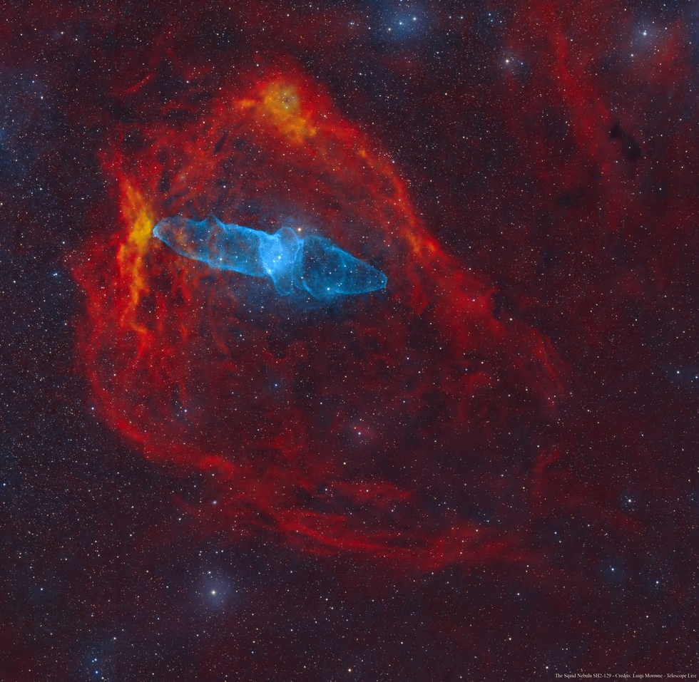 SH2-129 The Squid Nebula