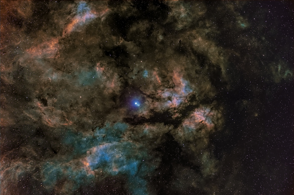 Gamma Cygni Widefield...