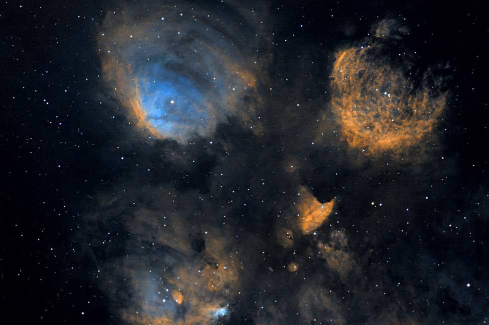 The Cat's Paw Nebula-RCW127