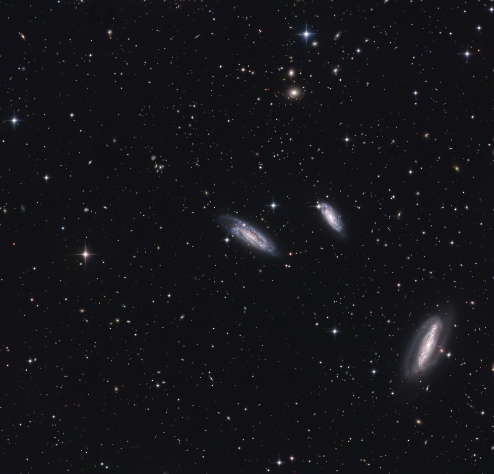 NGC7599, 7590 and 7582