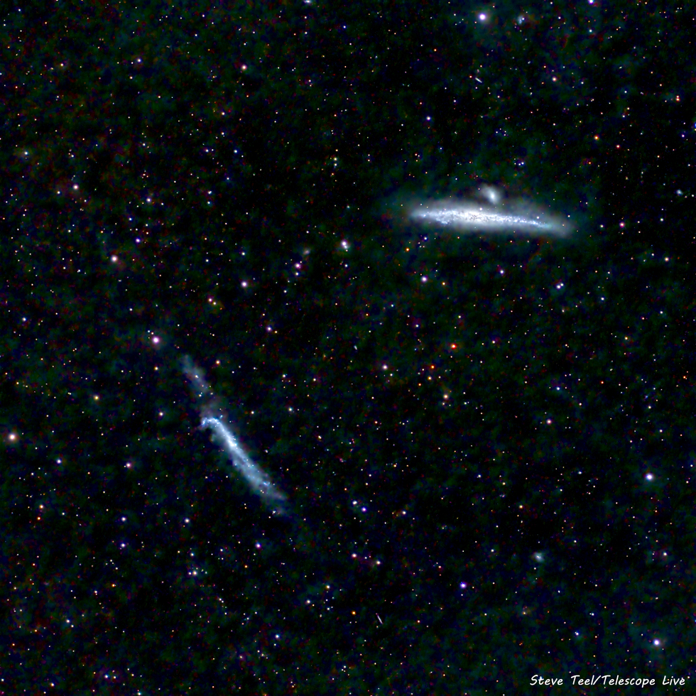 The Whale and Hockey Stick Galaxies