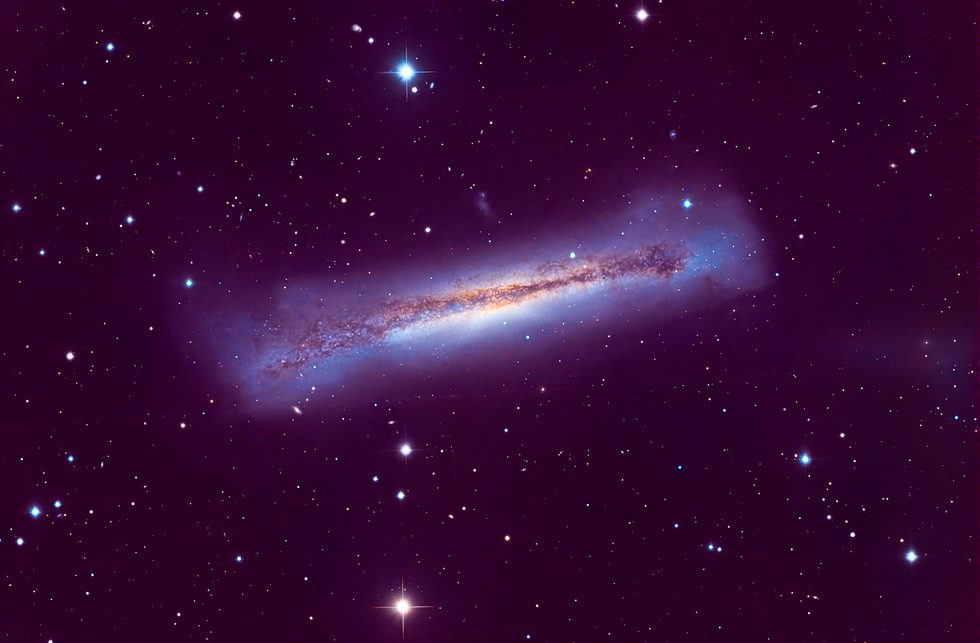 The Hamburger galaxy