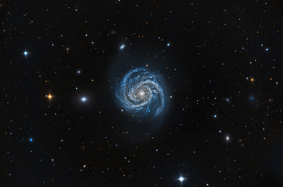 M100 from El Sauce Observatory Chile