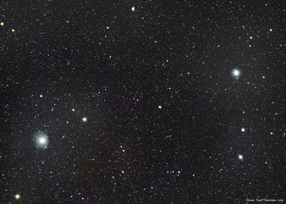 The Ring Nebula M57 Region